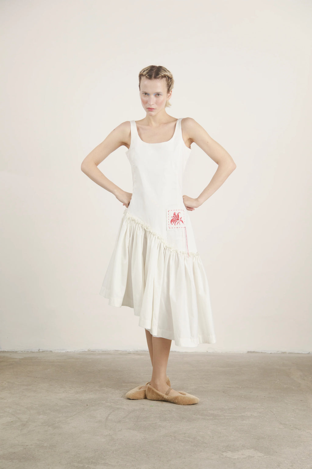 The dahlia dress