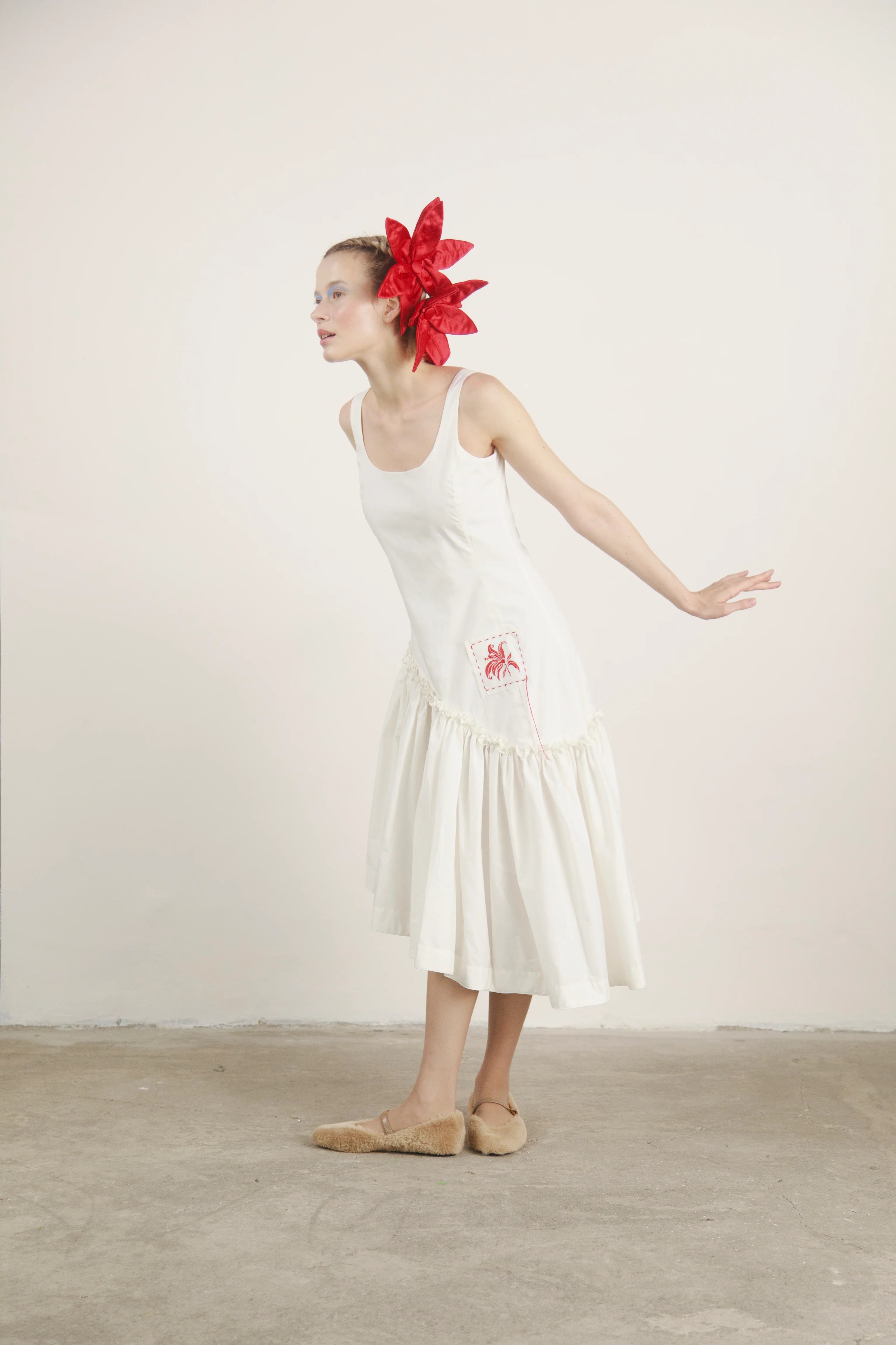 The dahlia dress