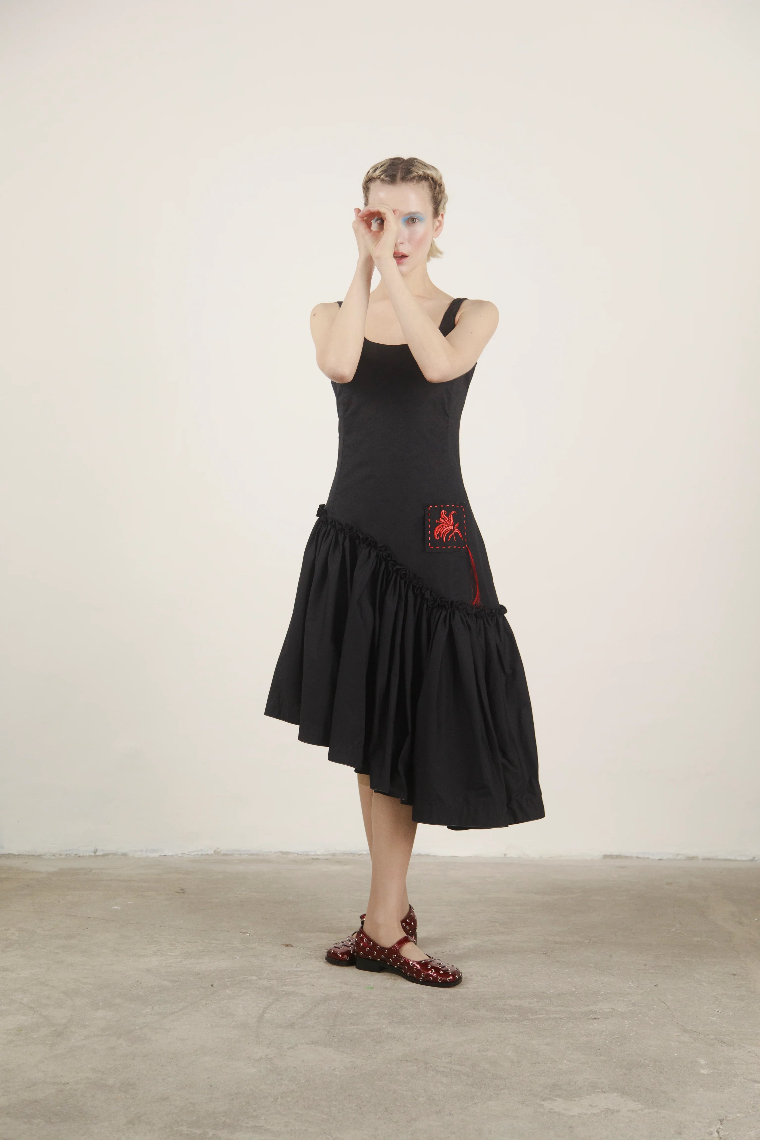 The dahlia dress