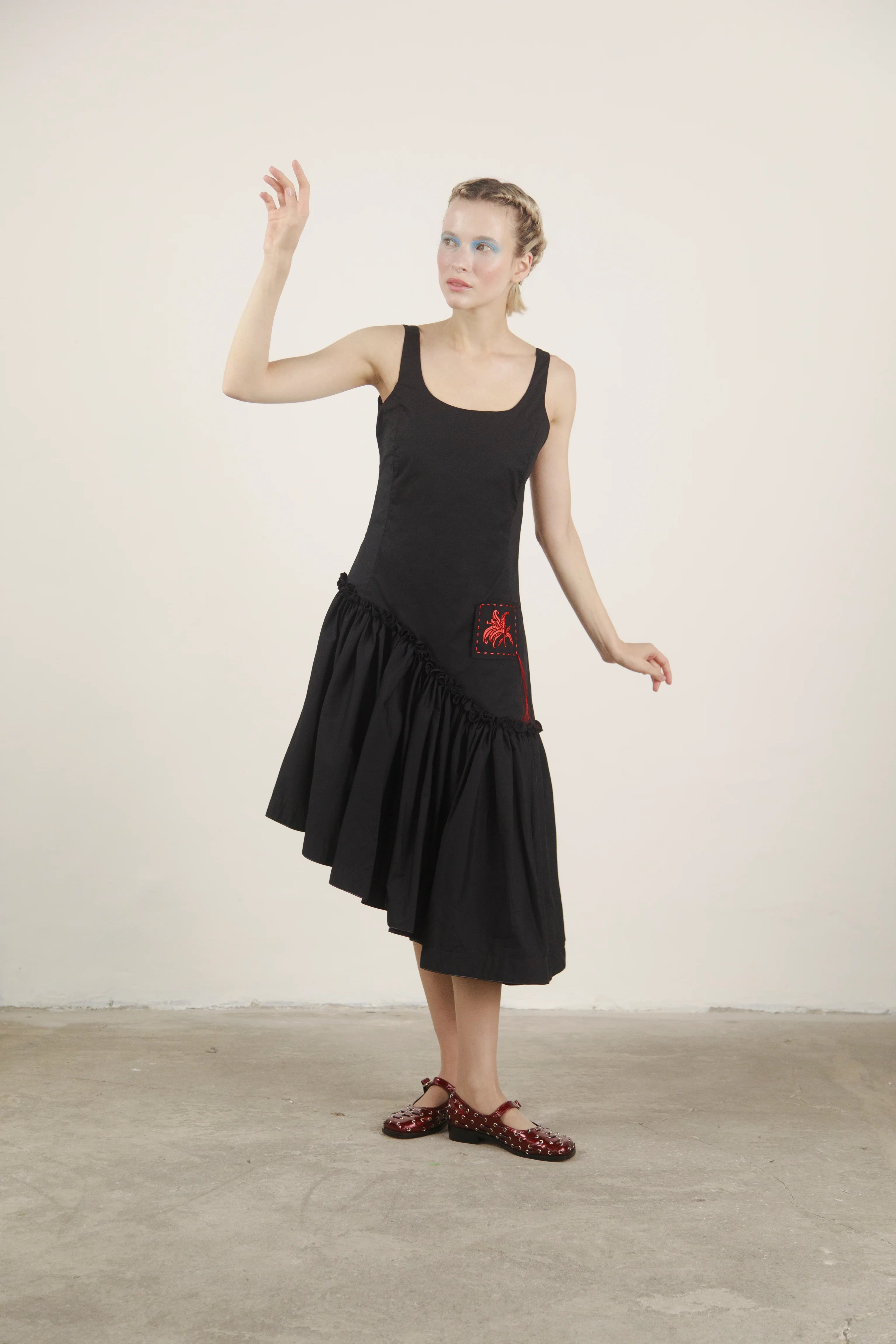 The dahlia dress