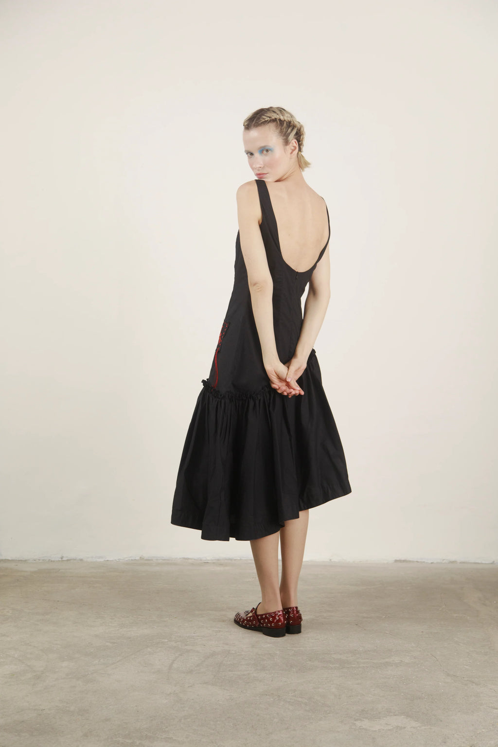 The dahlia dress
