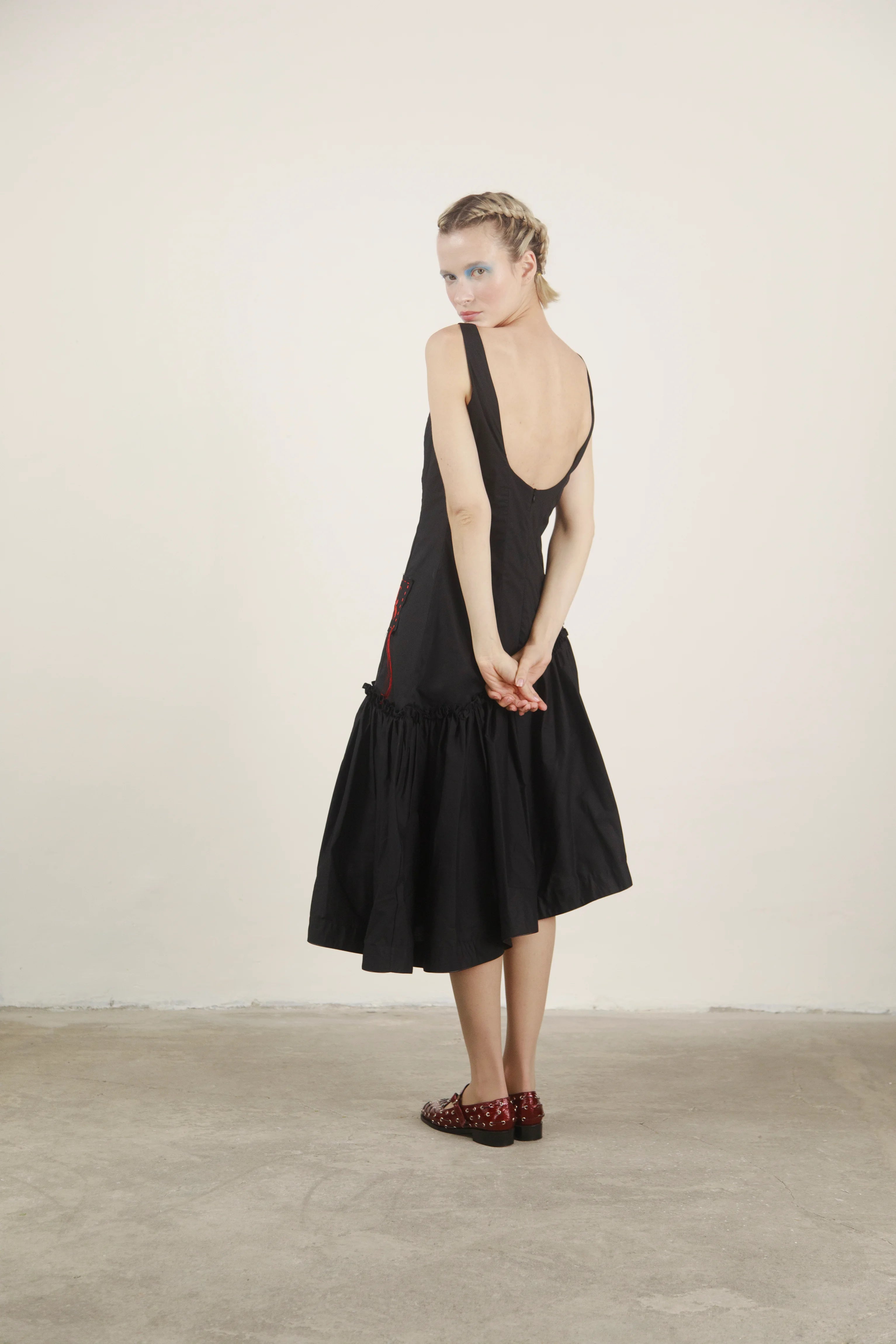 The dahlia dress