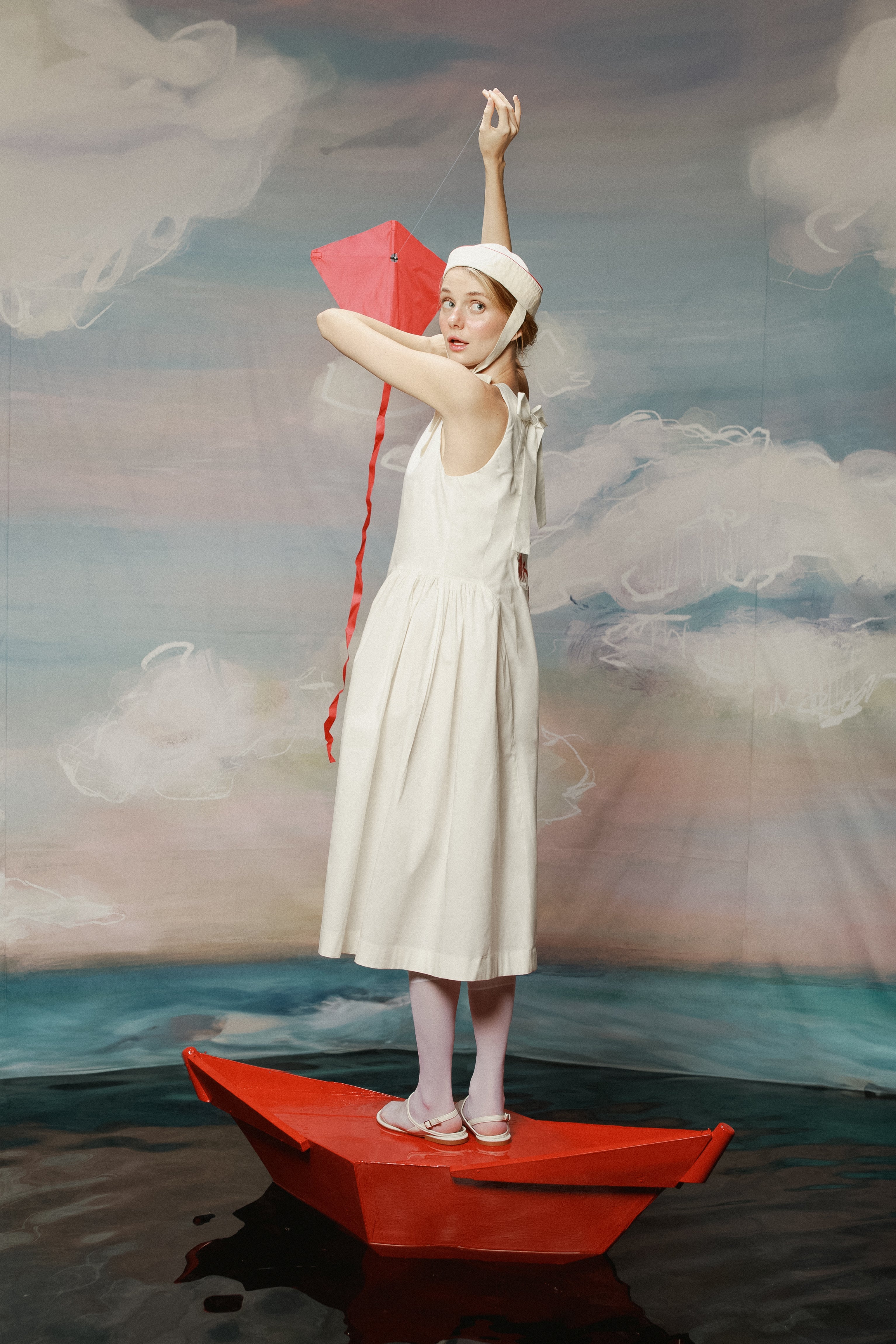 Amapola Dress B/W